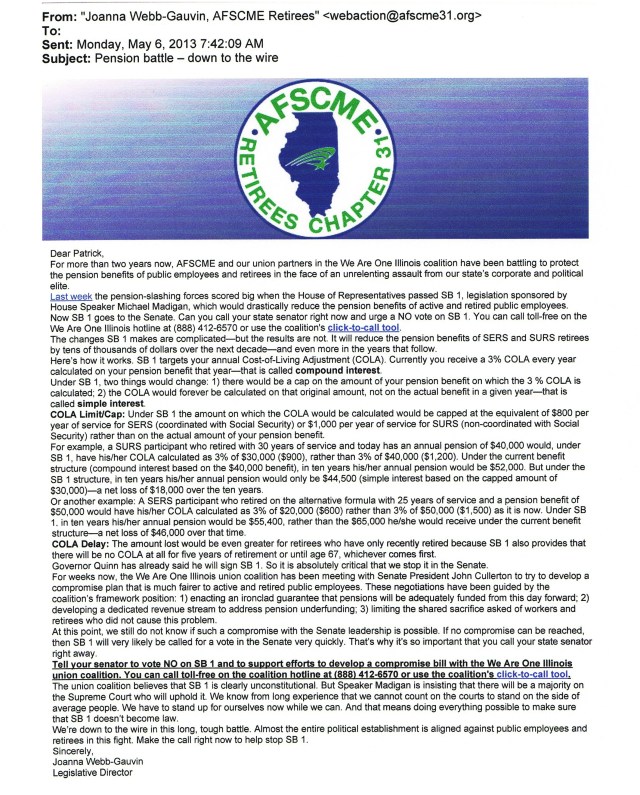 AFSCME email 1